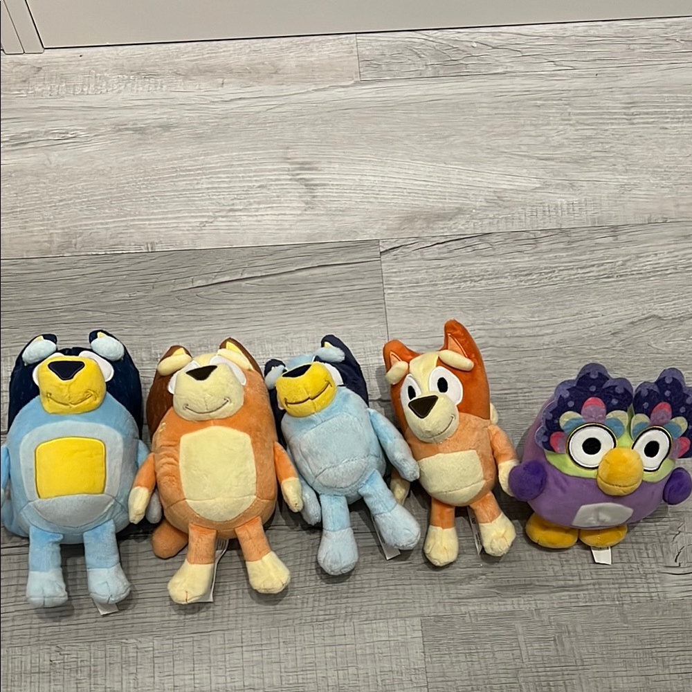 Bluey stuffies